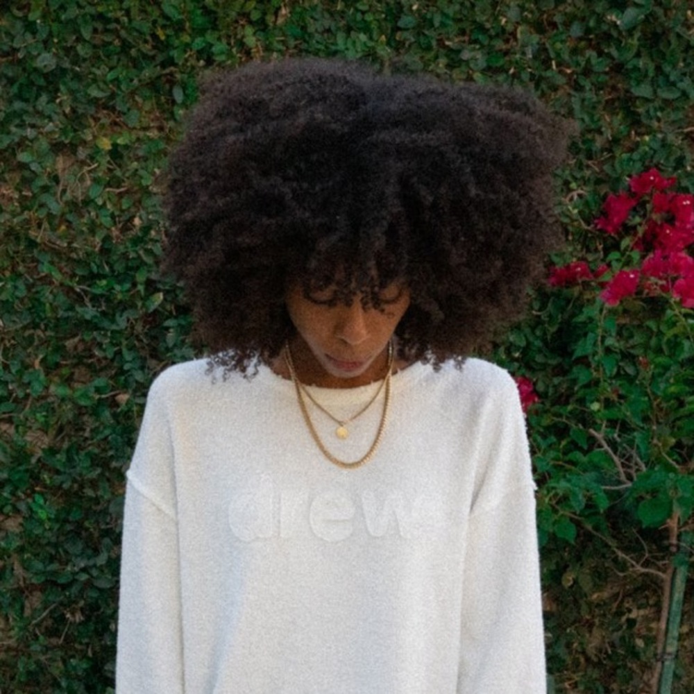 Drew House white long sleeve size medium